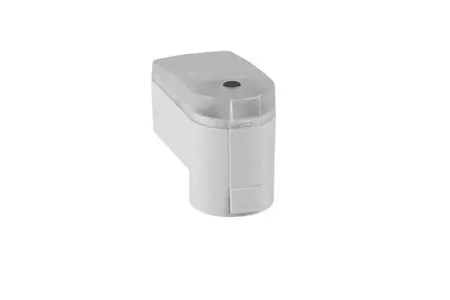 Danfoss Stellantrieb in kompakter Form, geeignet für 24V AC/DC Steuerung, mit Anschlussmöglichkeit für Rückmeldung und Ventilsteuerung.